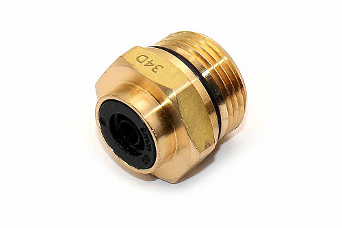 Фитинг прямой с наружной резьбой С9512 8-М22х1.5 Камоцци (Camozzi) | Кирелис